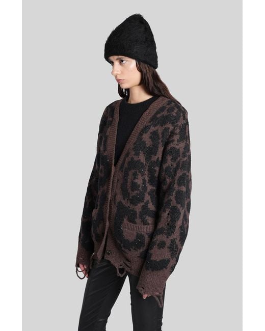 Laneus Black Cardigan