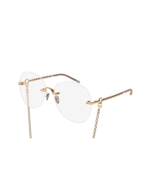 Pomellato White Optical Frames Metal (Other) Eyewear Optical-Frames