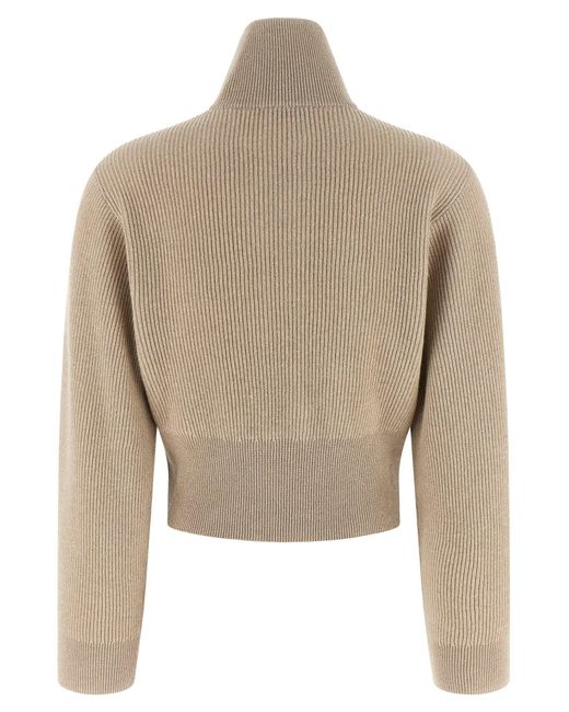 Brunello Cucinelli Natural 'Sparkling' Cardigan