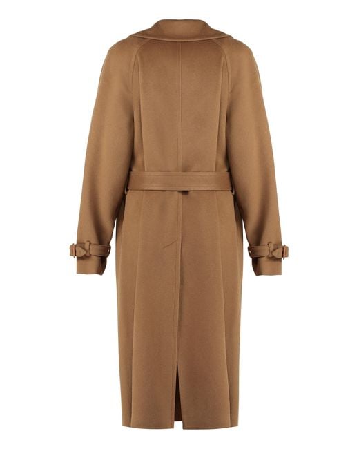 Céline Brown Chesterfield Wool Coat