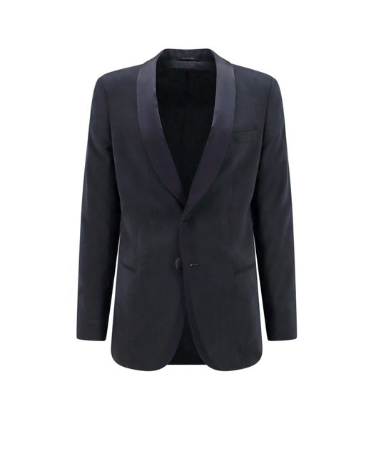 Giorgio Armani Blue Jackets And Vests for men