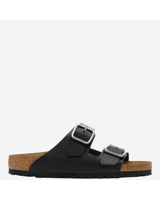 Birkenstock Black Sandals Arizona Leather Slippers