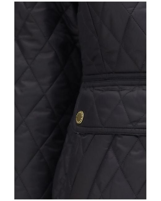 Barbour Blue Quilted Puffer Jacket