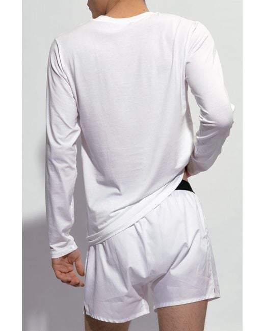 Tom Ford White T-Shirt With Logo for men