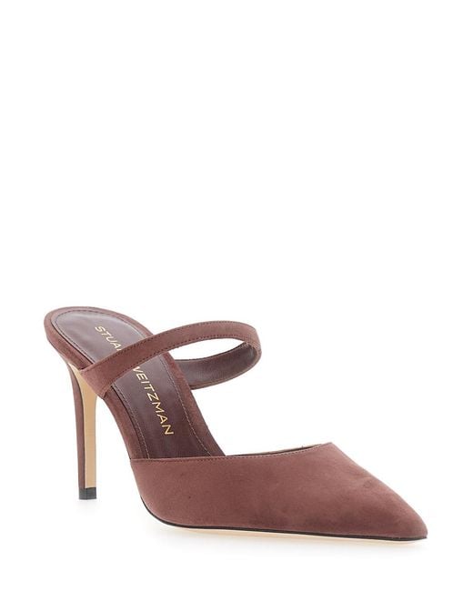 Stuart Weitzman Brown Pumps Stuart Leather