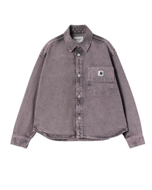 Carhartt Purple Georgia Shirt Jacket