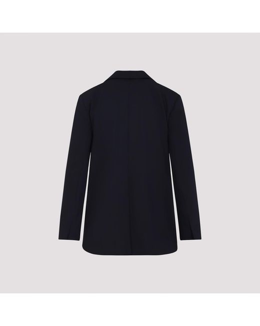 Max Mara Blue Ester Double Breasted Jacket
