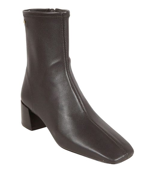 Tory Burch Black Leather Ankle Boots