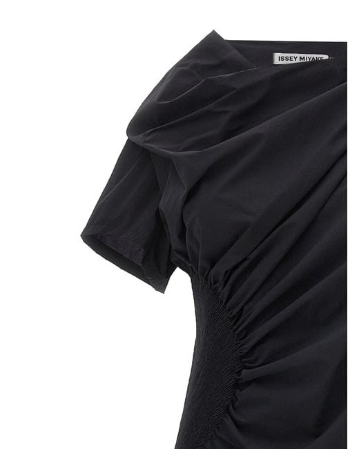 Issey Miyake Black Eye Of The Bean Dress