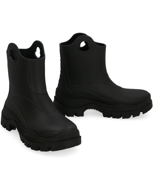 Moncler Black Boots Misty Polyester