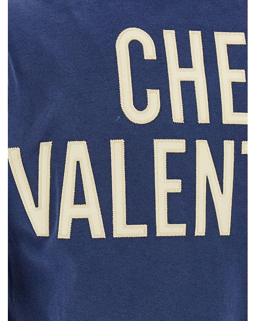 Valentino Garavani Blue Panther Lady T-Shirt