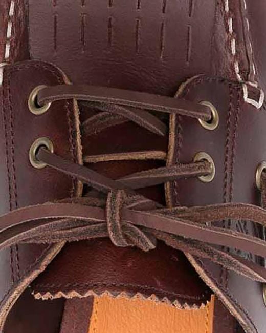 Timberland Brown Leather Lug Sole Mule Loafer