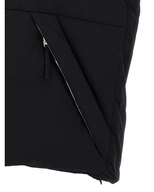 Herno Black Padded Vest for men