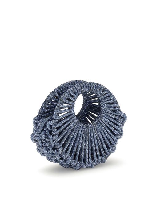 HIBOURAMA Blue Jaya Mini Shoulder Bag