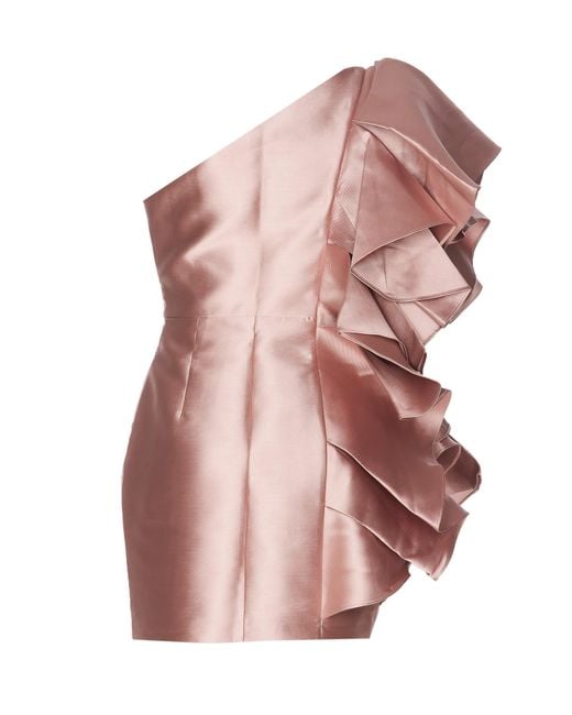 Solace London Pink Rio Mini Dress