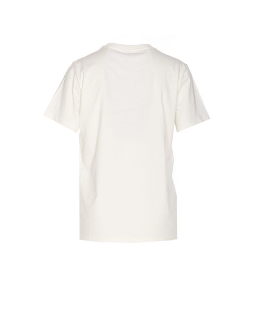Ganni White Grapes Logo T-Shirt