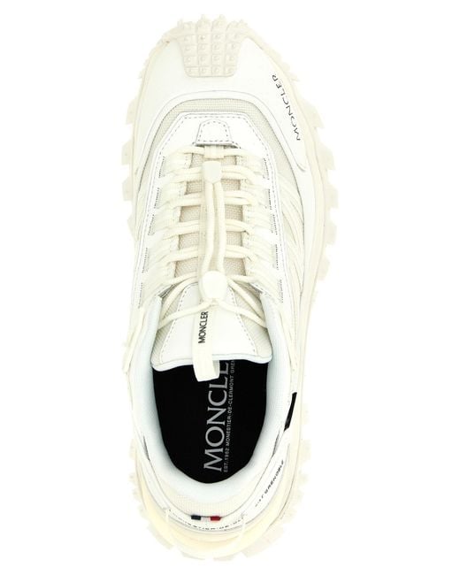 Moncler White 'Trailgrip Gtx' Sneakers for men