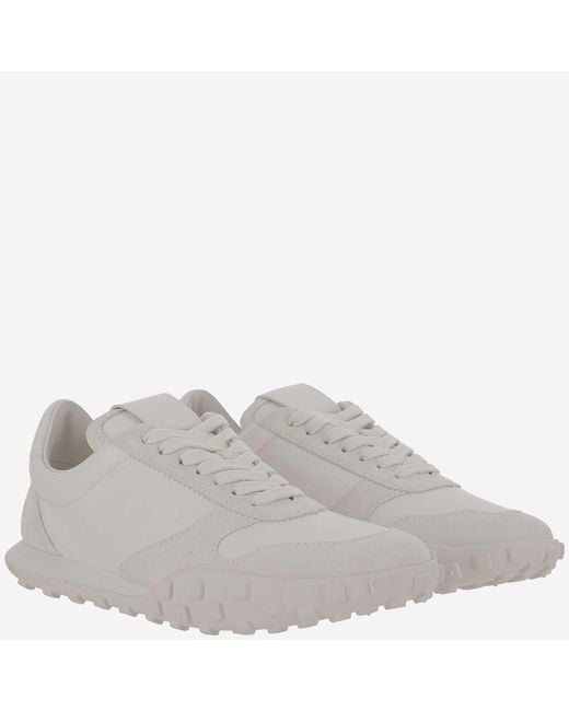 Jil Sander Gray Moon Sneakers Trainers
