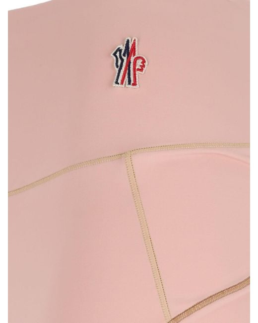 Moncler Pink Trousers Polyamide