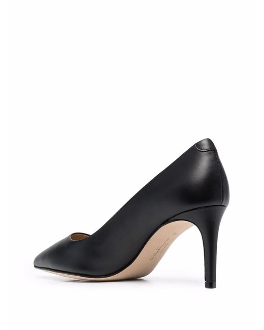 Ferragamo Black Ferragamo Ilary 70Mm Pumps