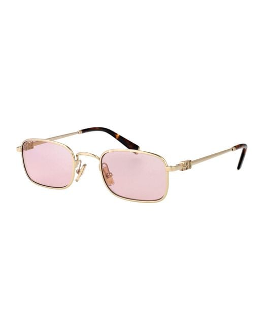 Miu Miu Pink Sunglasses