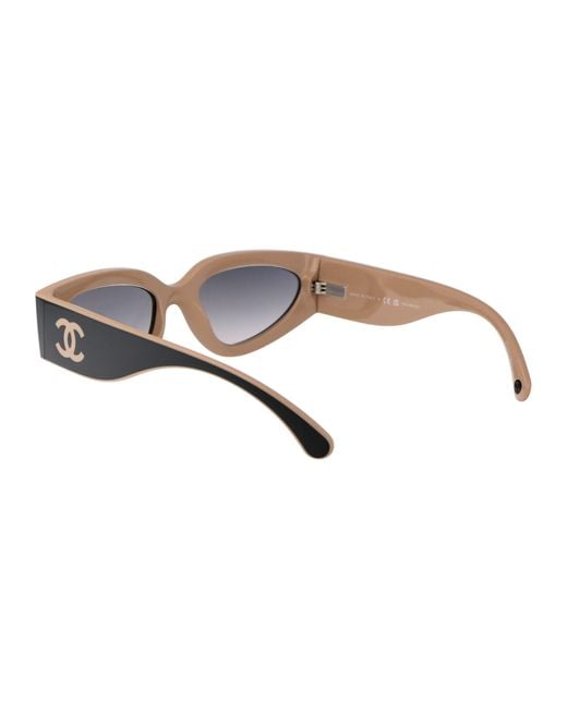 Chanel Black 0Ch6056 Sunglasses