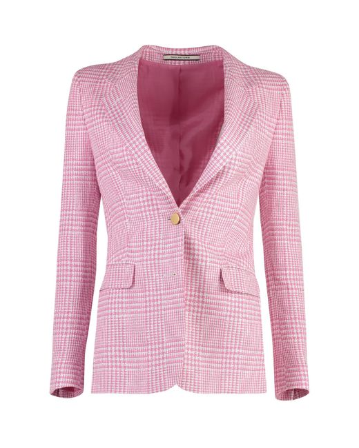 Tagliatore 0205 Pink J-parigi Single-breasted Two-button Jacket