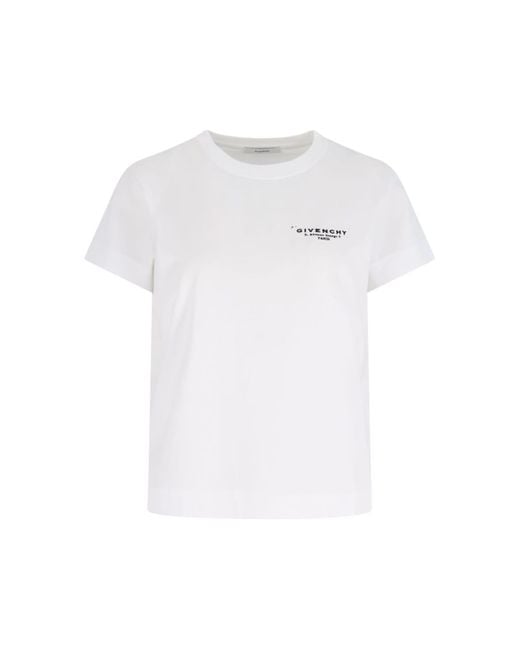 Givenchy Women's White T-Shirt And Polo Shirt