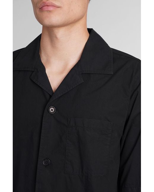 Aspesi Black Camicia Ago Shirt for men