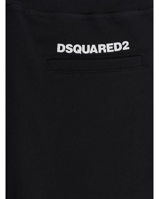 DSquared² Black Pants, Cotton Trousers for men