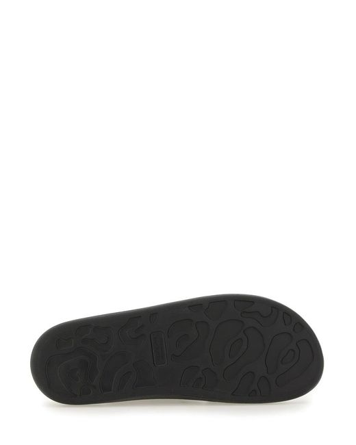 McQueen Black Sandals Hybrid Double Buckle Thermoplastic Polyurethane for men