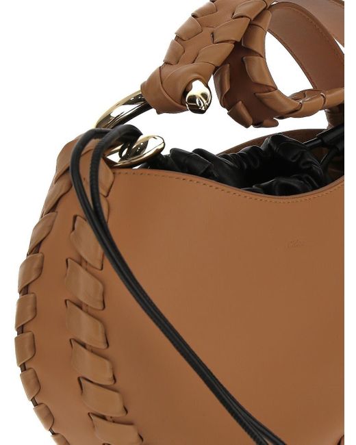 Chloé Brown Small Hobo Bag
