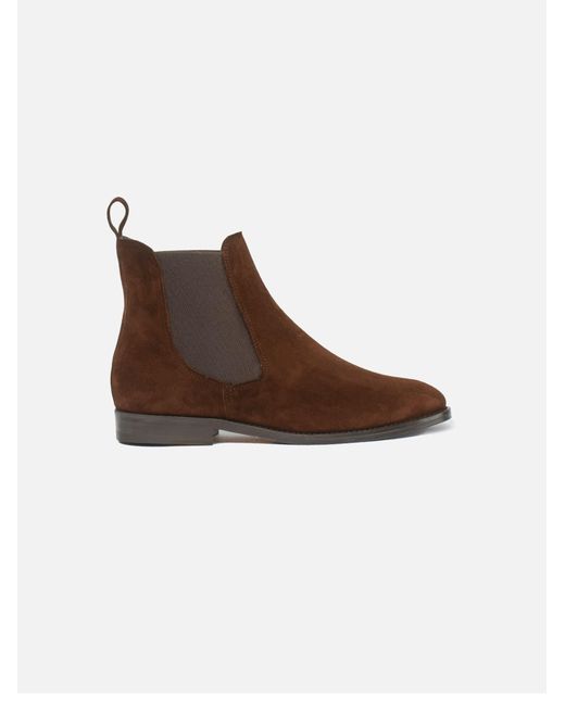 CB Made In Italy Brown Suede Boots Sessanta