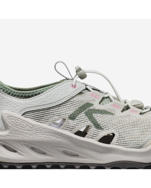 Keen Gray Sneakers Zionic Adv Fabric And Rubber Trainers