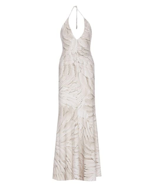 Roberto Cavalli White Dresses