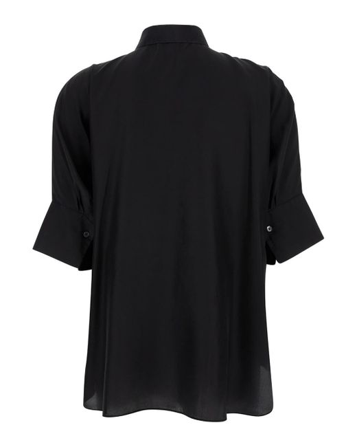 Antonelli Black Bassano Short Sleeve Shirt