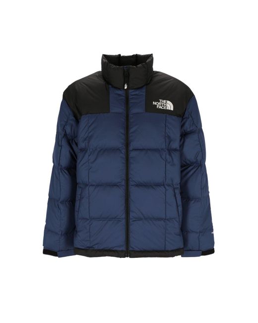 The North Face Lhotse Puffer Jacket in Blue for Men | Lyst UK