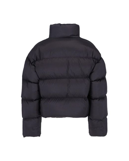 Balenciaga Blue Logo Down Jacket