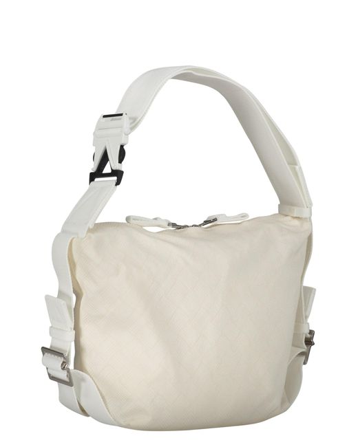 Bottega Veneta White Nylon Messenger Bag for men