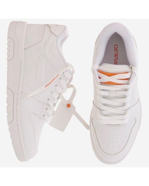 Off-White c/o Virgil Abloh White Sneakers Out Of Office Polyurethane for men