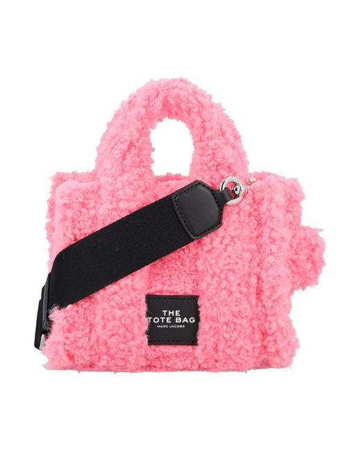 Marc Jacobs The Teddy Micro Tote Bag in Pink