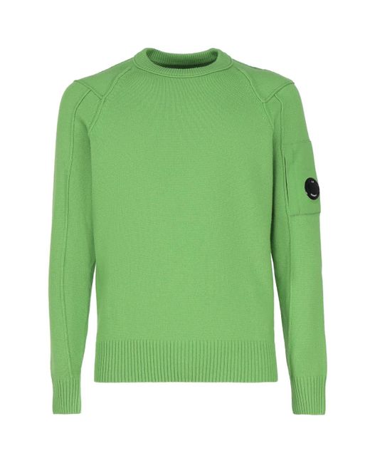 C P Company Green Jumper Sweater for men