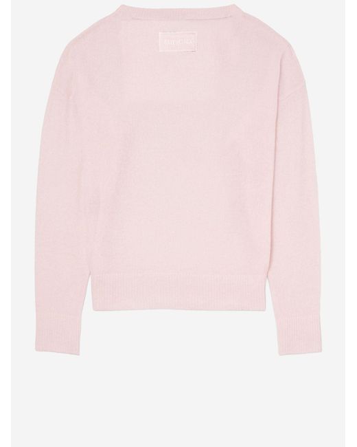 Balenciaga Pink Sweater Cashmere