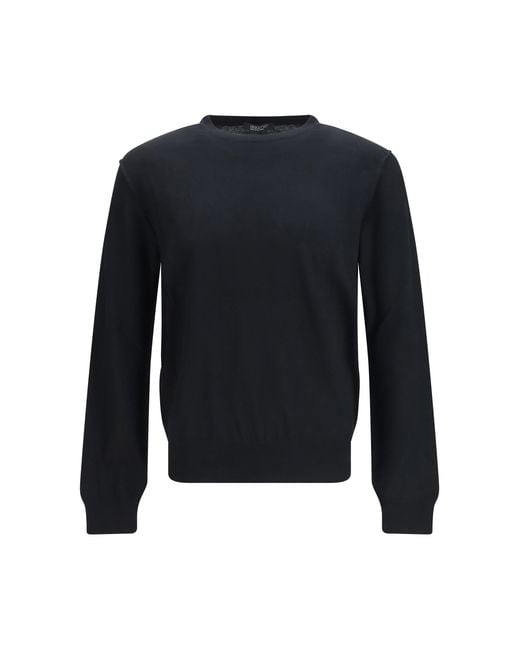 Aragona Cashmere Blue Merino Wool Sweater Ovis Aries for men