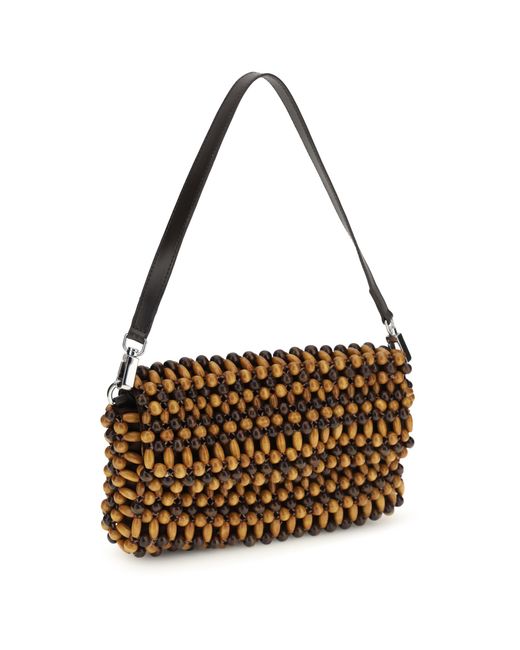 Staud Metallic Shoulder Bag Timmy