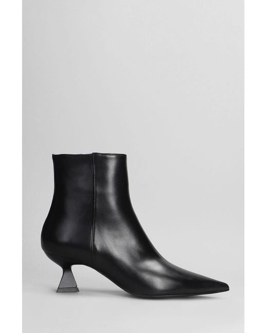 Roberto Festa Black Jina High Heels Ankle Boots