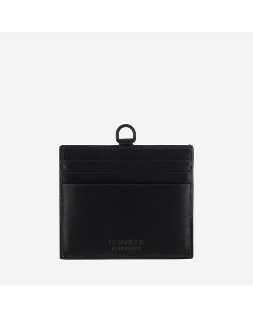 Montblanc Green 6 Compartments Card Case Leather Accessory for men