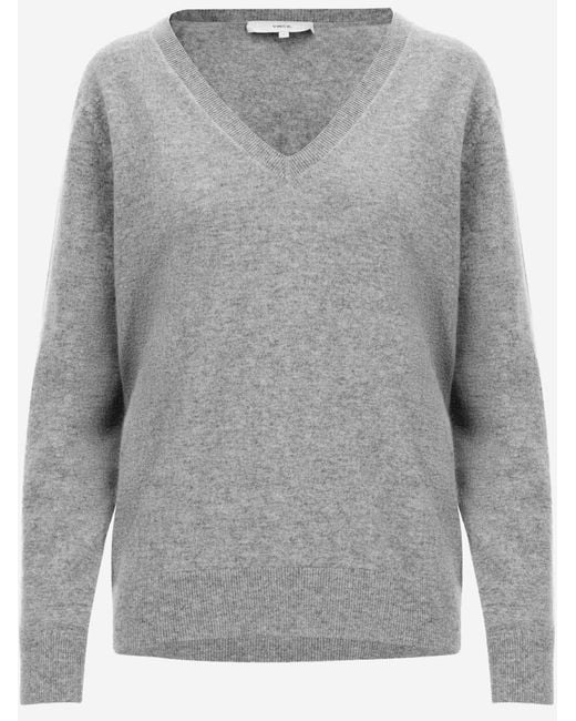 Vince Gray Pullover Cashmere