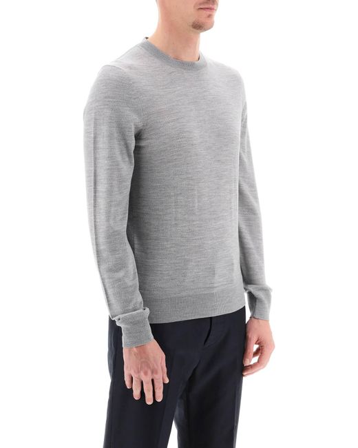 Tom Ford Gray Light Wool Sweater for men