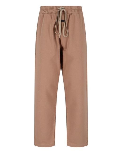 Fear Of God Natural Trousers Cotton for men